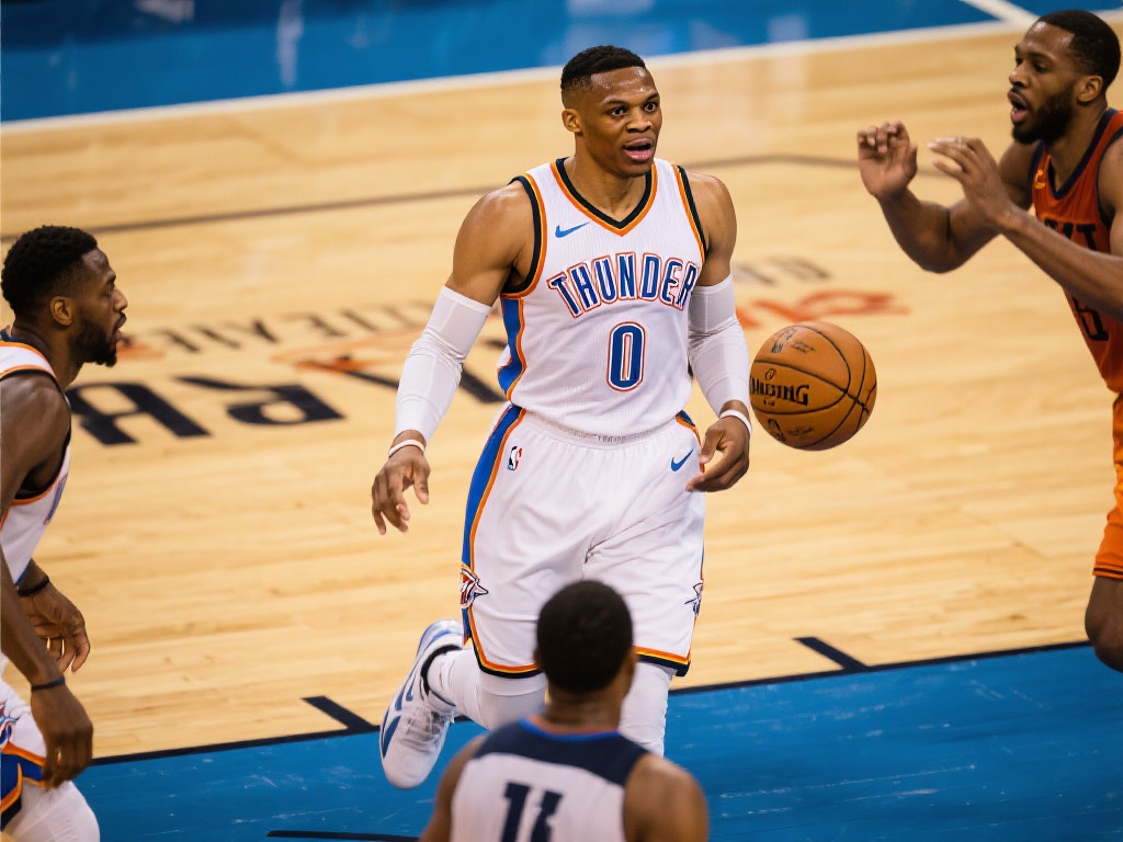 篮球是一项团队竞技，威少的表现无疑做到了